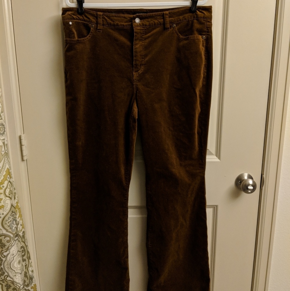 Talbot's 16 Flared Courderoy Pants